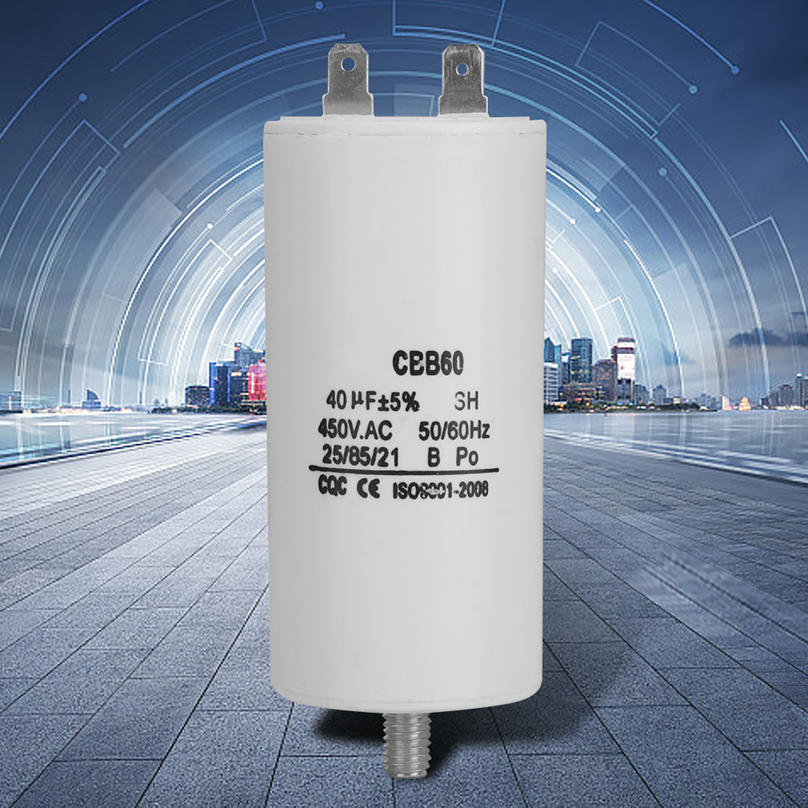 Description Picture 2 of itemWashing Machine Capacitor CBB60 450V 40uf Water Pump Starting Capacitor 50/60Hz Washer Parts Accessories